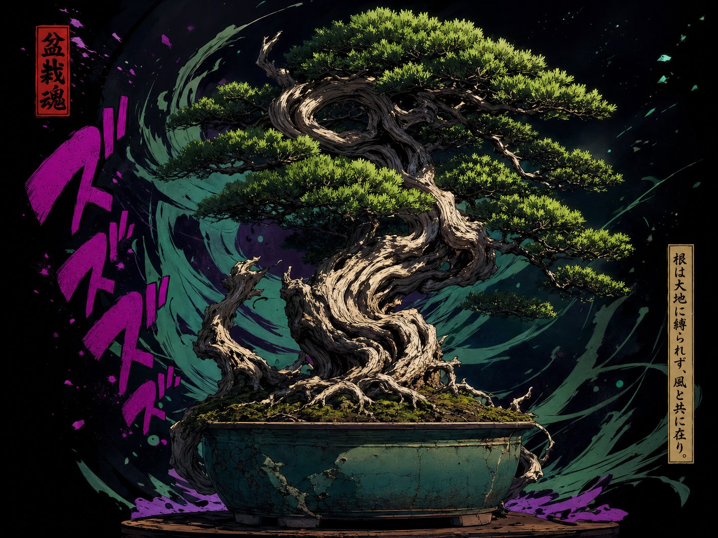 四虎视频古树盆景植物视频
